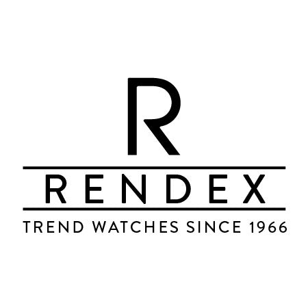 RENDEX Crystals Chronograph, Quartzuhr Edelstahl