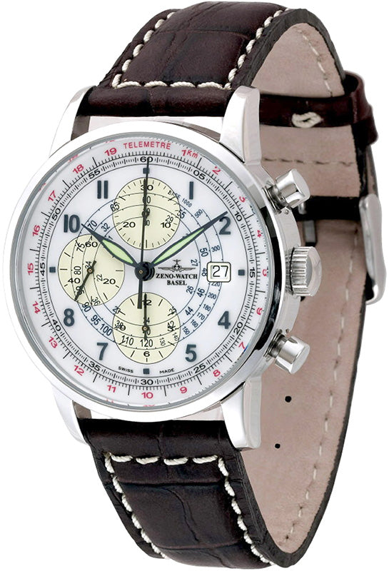 ZENO-WATCH BASEL, Telemeter Automatik Chronograph