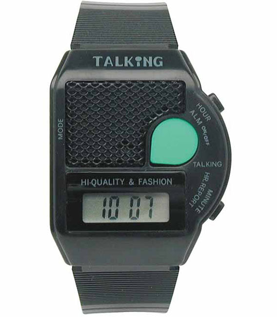 TALKiNG WATCH sprechende LCD Digitaluhr, deutsch