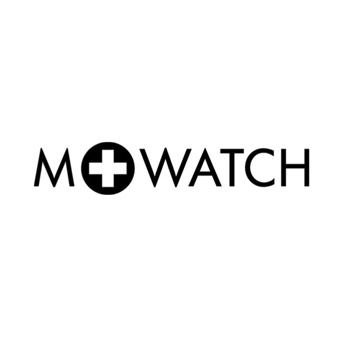 M-WATCH Elegance 25, Schweizer Quartzuhr weiss