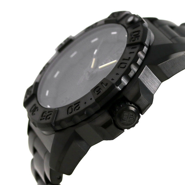 LUMINOX Navy Seal Steel, Edelstahl schwarz Blackout