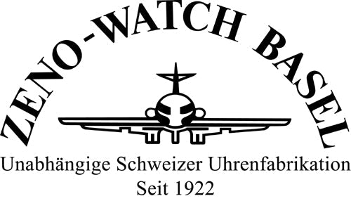 ZENO-WATCH BASEL, Pilot Classic, Fliegeruhr Edelstahl matt