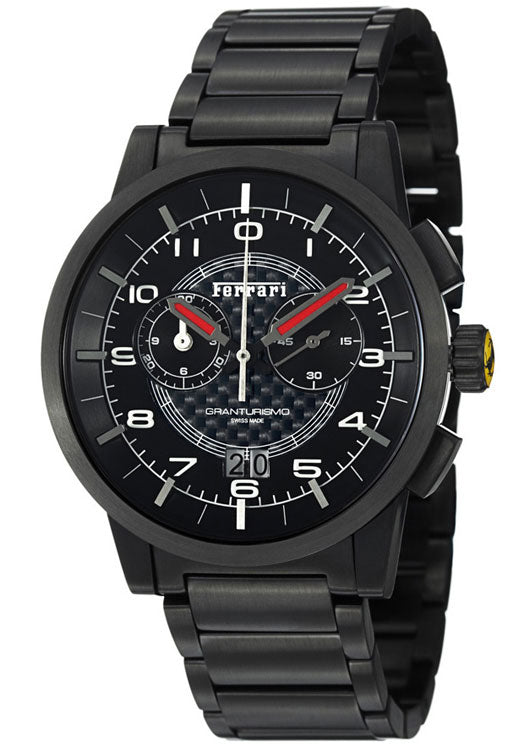 FERRARI Granturismo Chronograph Quartzuhr schwarz