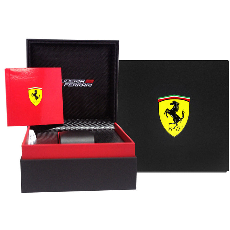 FERRARI Podium Chronograph Quartzuhr, schwarz