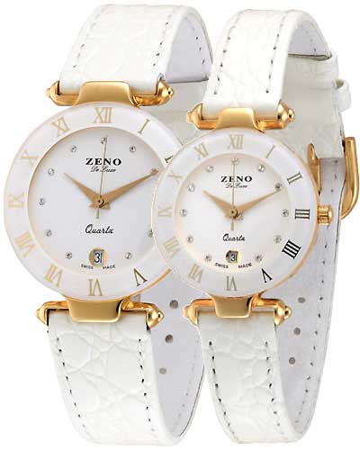 ZENO, CL Quartz Uhr, weiss, 26mm